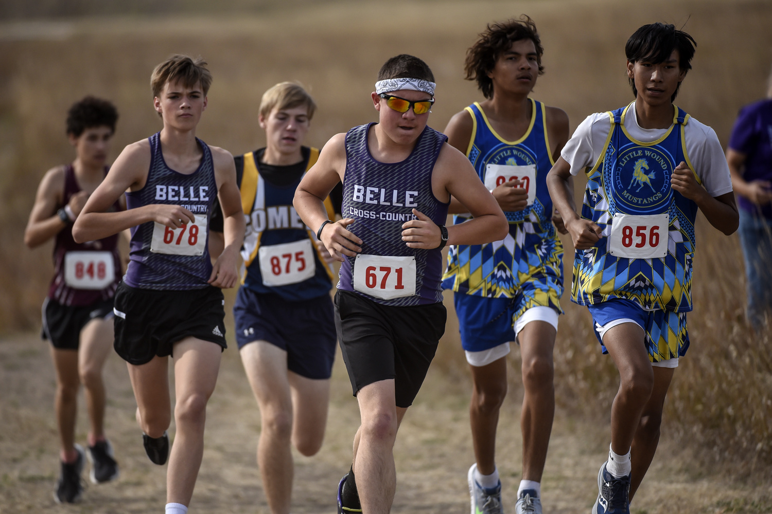 PHOTO GALLERY: Action from the boys varsity race during the Region 5A cross country meet