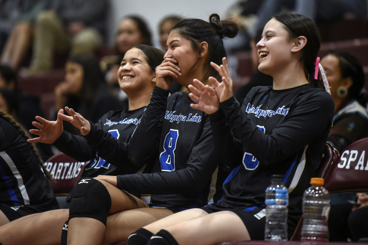 PHOTO GALLERY: Action from the Mahpiya Luta and Spearfish volleyball match