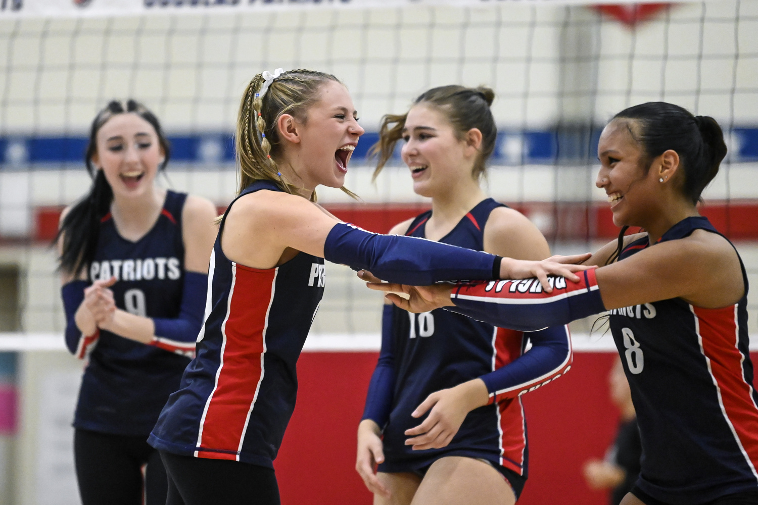 PHOTO GALLERY: Action from Sturgis at Douglas volleyball match