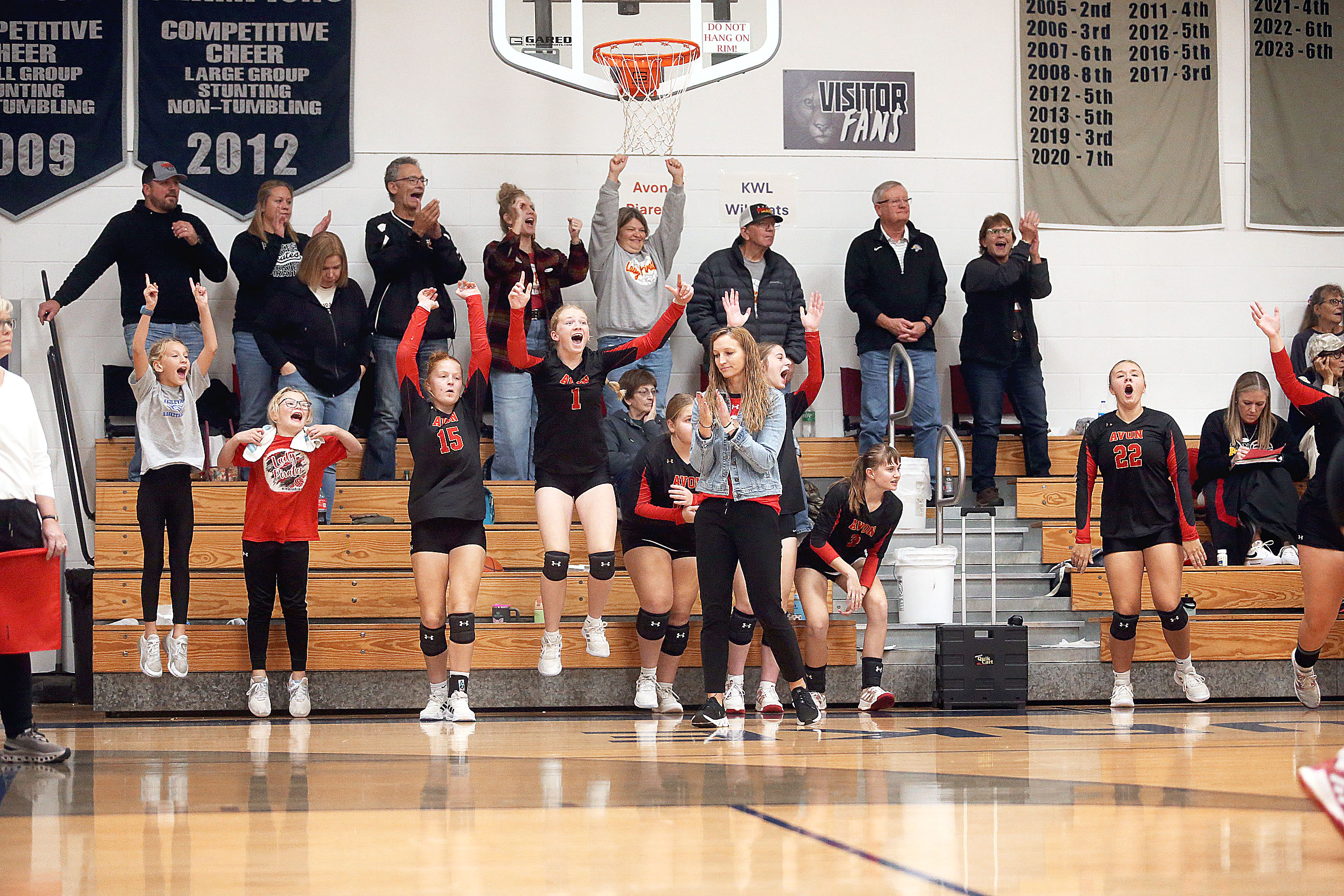 PHOTO GALLERY: - HS Volleyball - Region5B - Avon vs AC/DC 