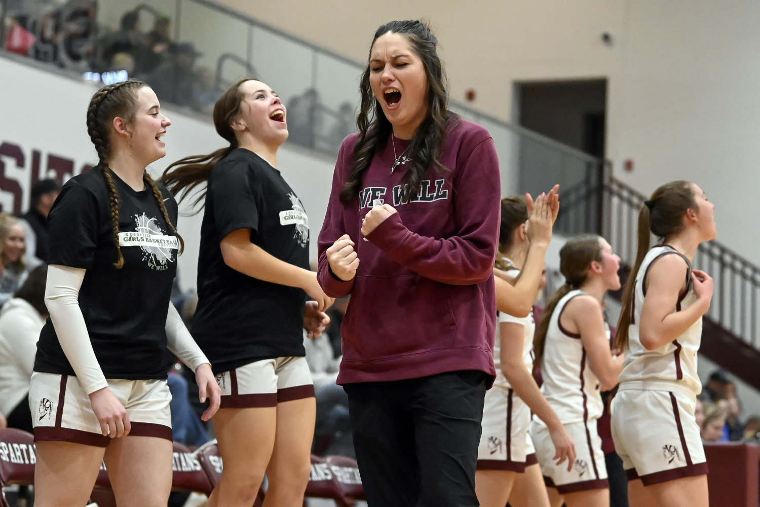 PHOTO GALLERY: Action from St. Thomas More girls at Spearfish