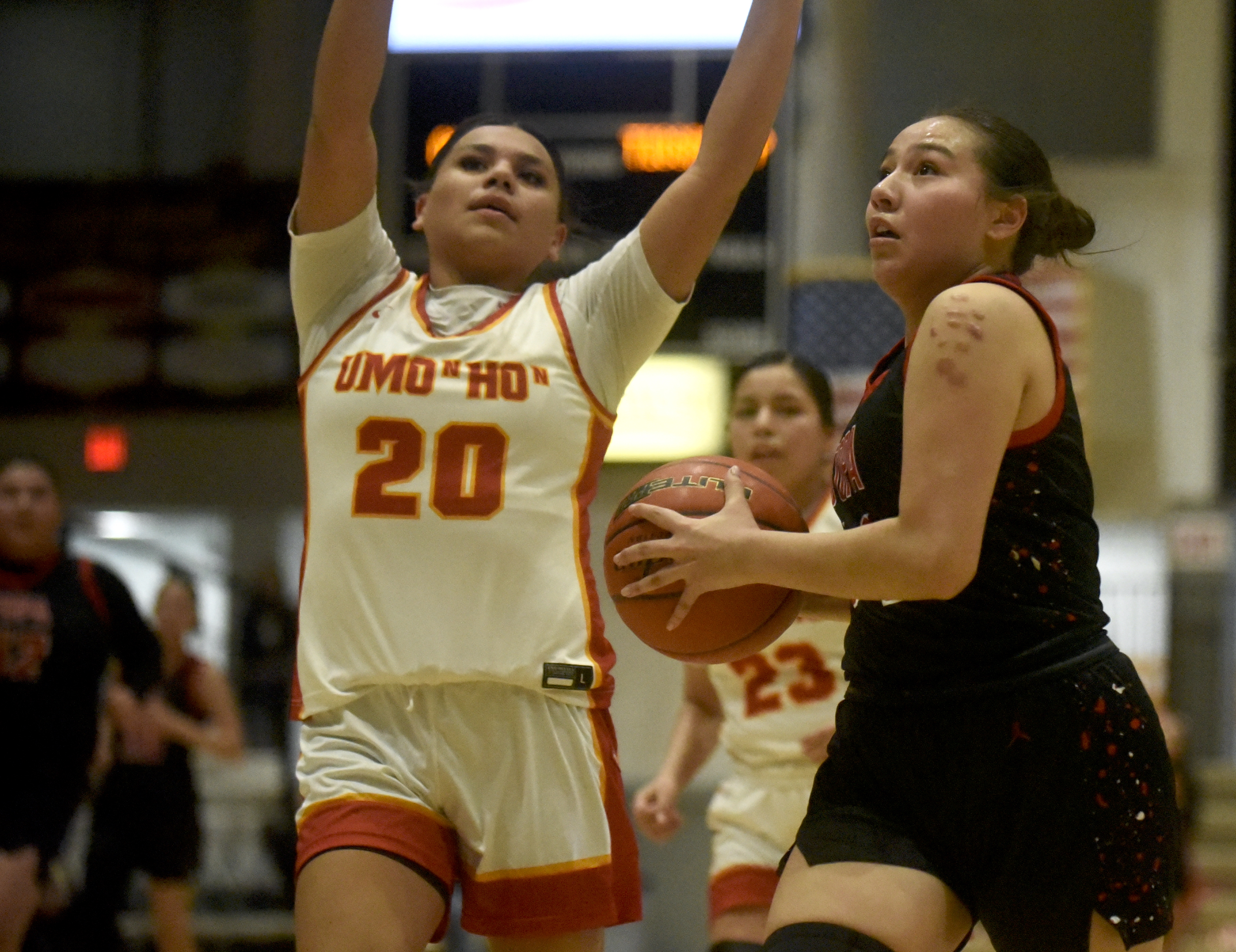 PHOTO GALLERY: Tiospaye Topa vs. Omaha Nation in Dakota Oyate Challenge girls championship game 