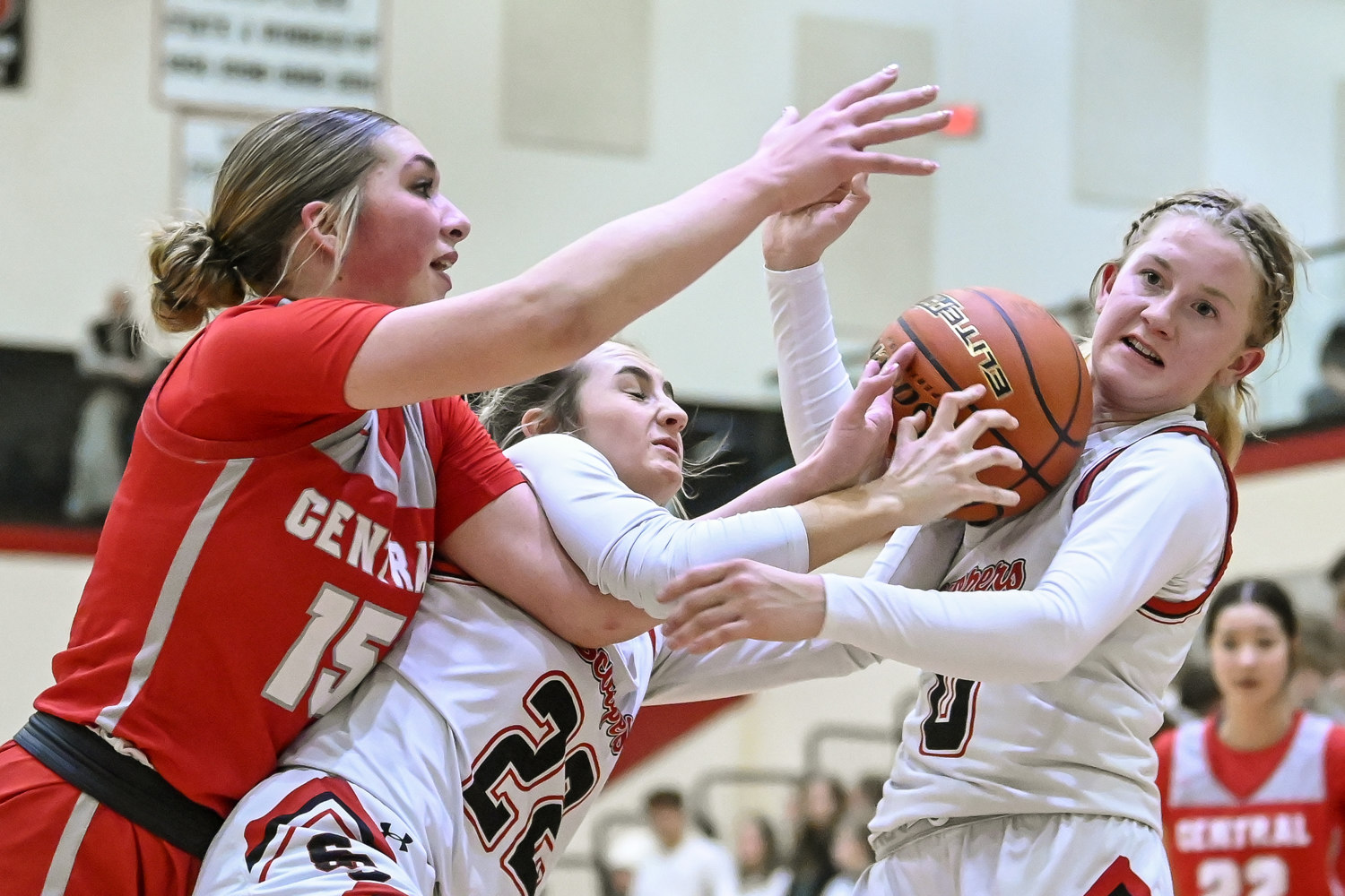 PHOTO GALLERY: Action between RC Central girls at Sturgis