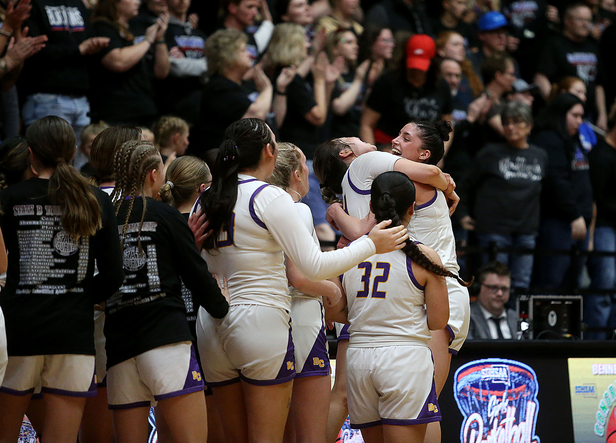 PHOTO GALLERY: Class B Championship - Sanborn Central/Woonsocket vs Bennett County 