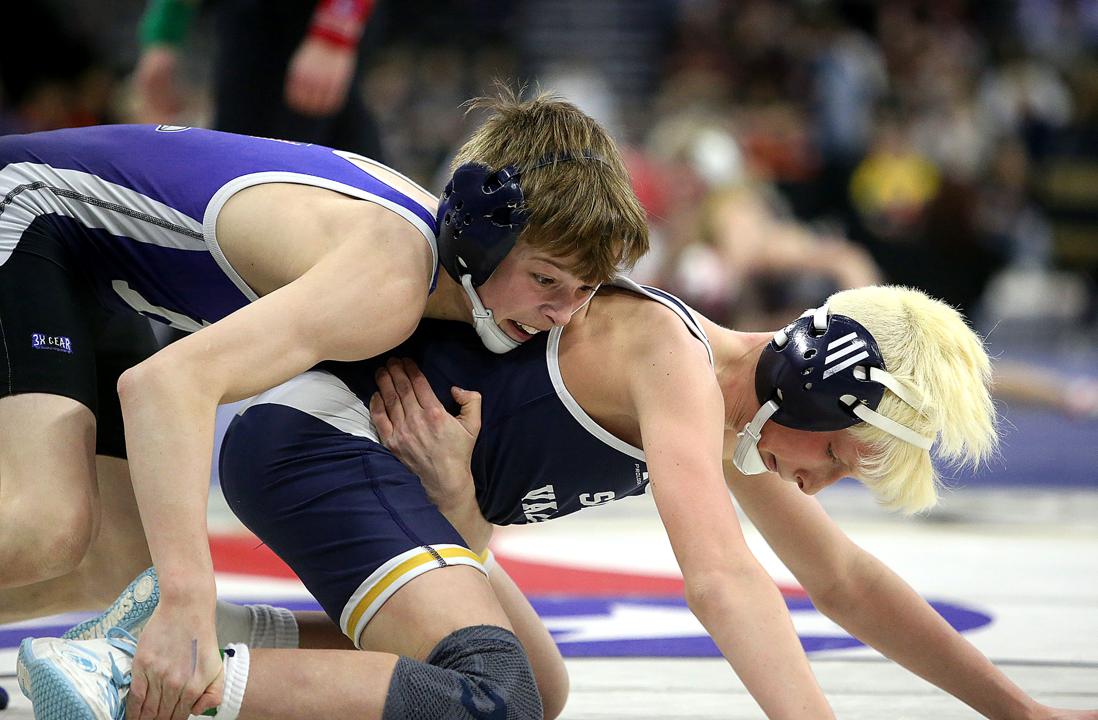 PHOTO GALLERY: State Wrestling - Boys Quarterfinals 
