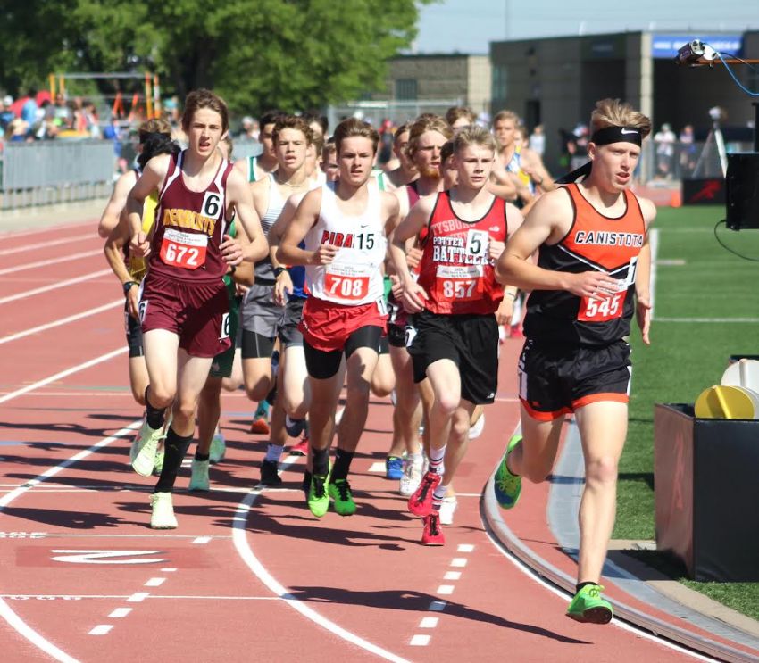 Class B boys track and field leaders - Canistotaâ€™s Josiah Schroeder making the most of senior season
