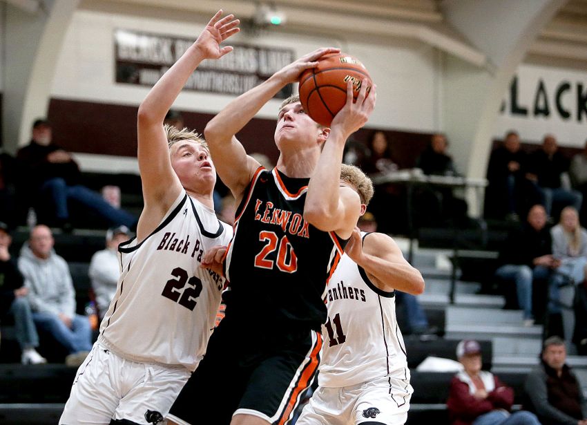 Jan. 7 Boys Basketball Roundup - No. 5 Lennox picks up 30-point win over Platte-Geddes