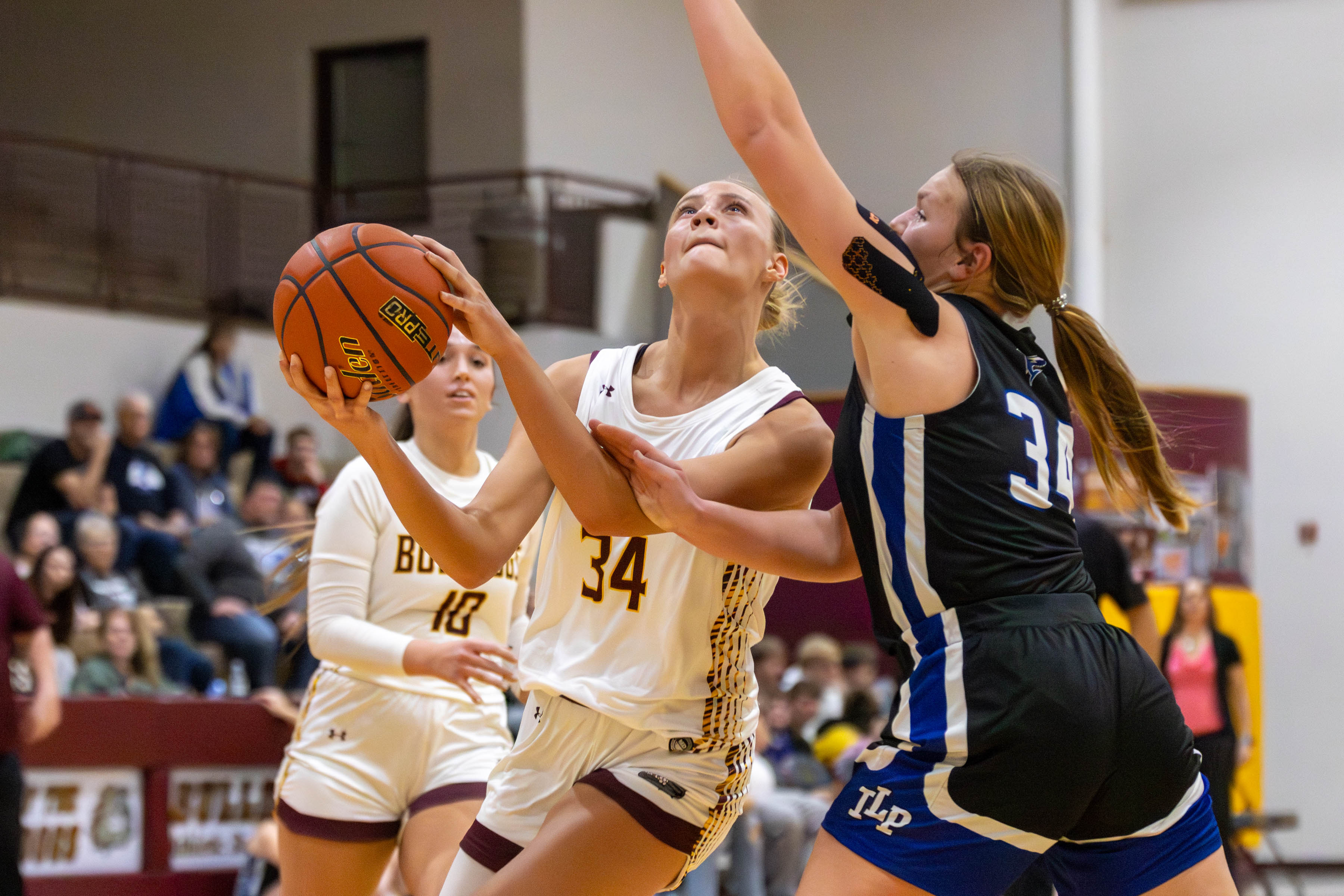 PHOTO GALLERY: Iroquois-Lake Preston Sharks at De Smet Bulldogs girls basketball