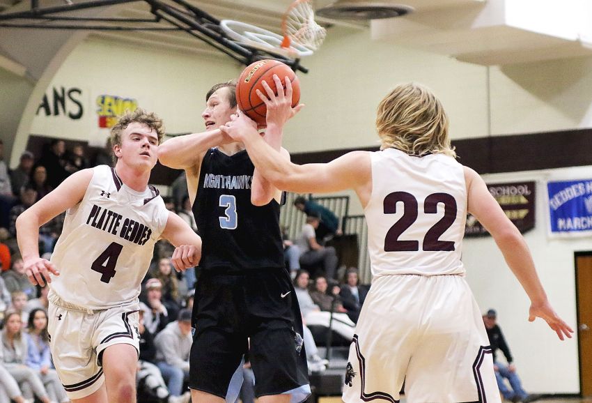 Jan. 13 Boys Basketball Roundup - Nighthawks pull away from Platte-Geddes 