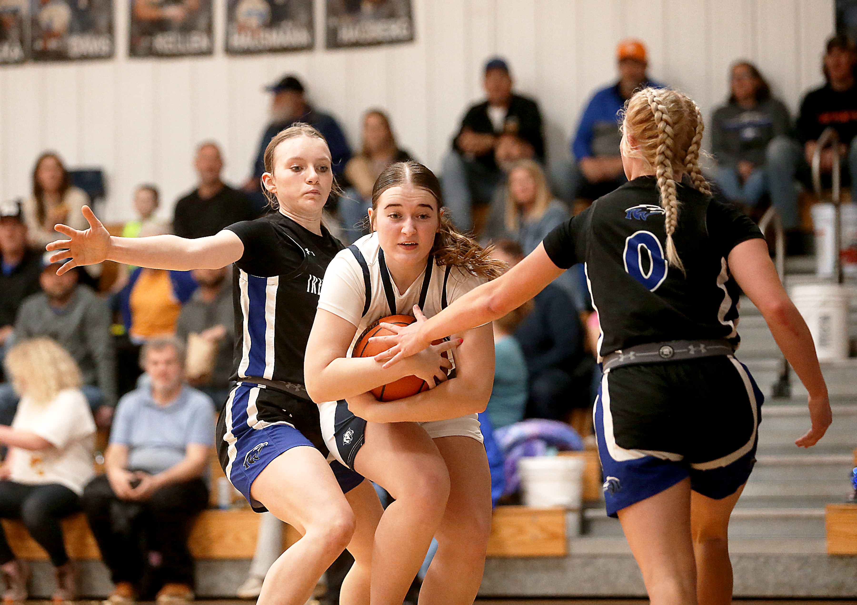 PHOTO GALLERY: HS Girls Basketball - Irene-Wakonda at Burke 