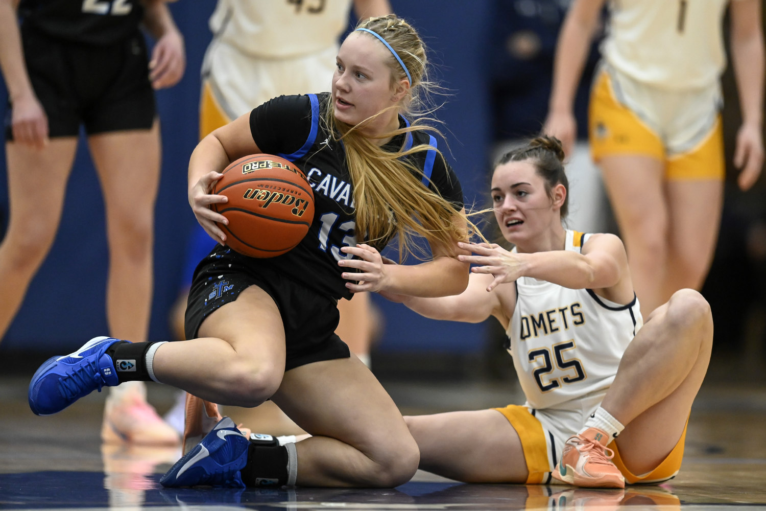 PHOTO GALLERY: Action between St. Thomas More girls and Rapid City Christian