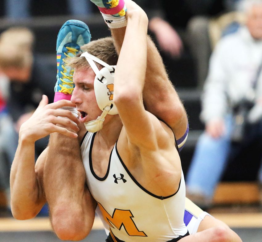 Region titles, state tournament berths up for grabs at Class A region wrestling tournaments