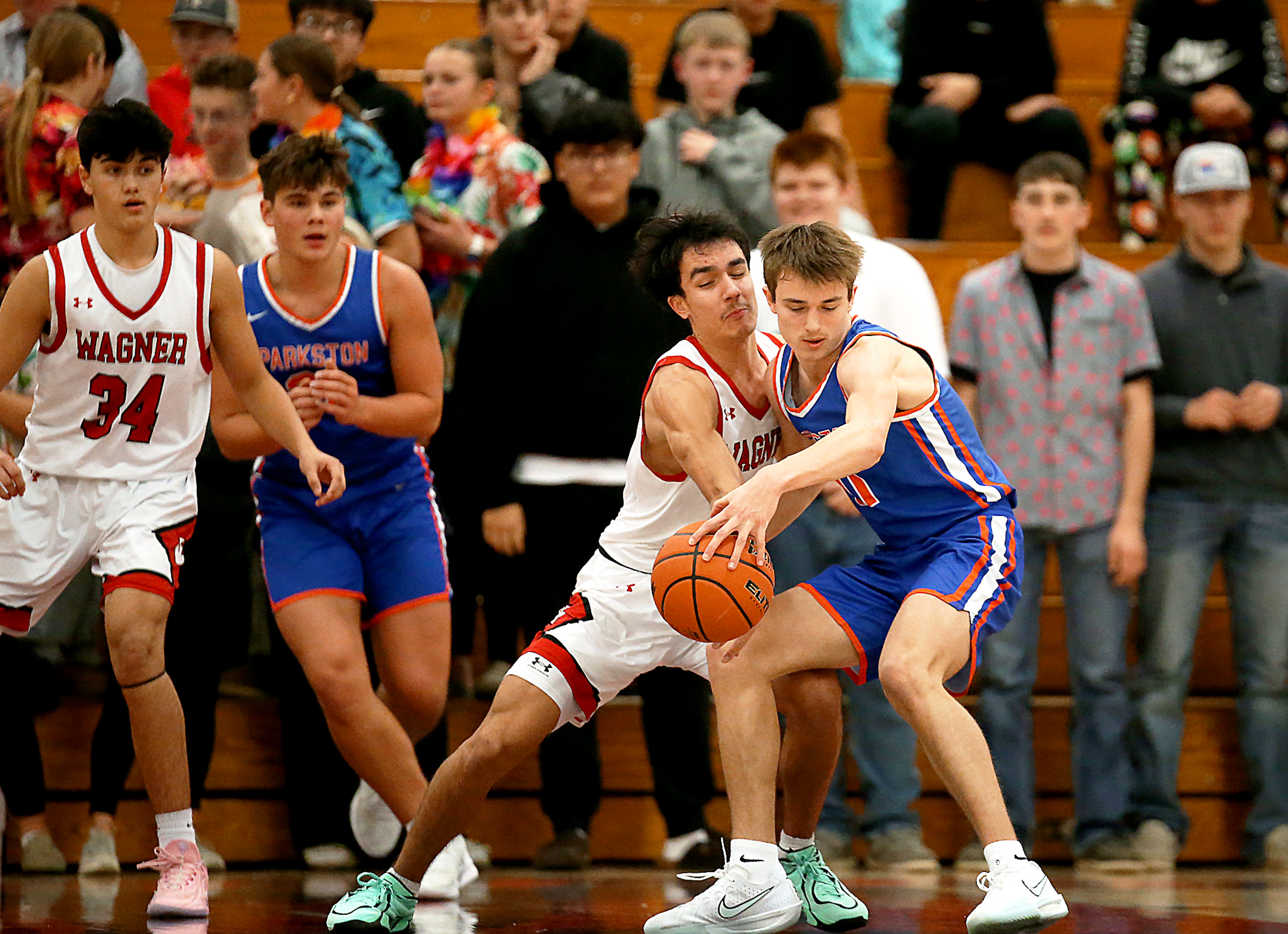 PHOTO GALLERY: HS Boys Basketball - Parkston at Wagner 