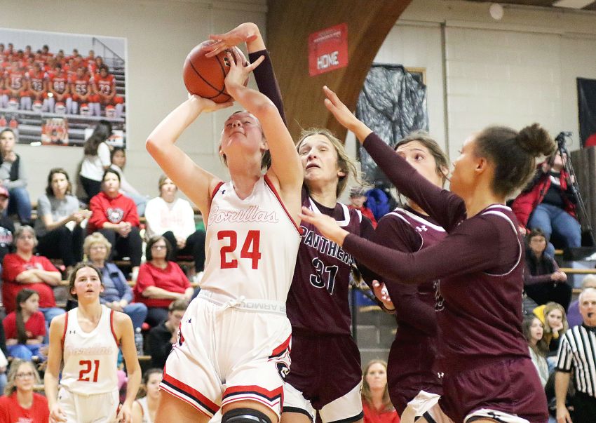 Jan. 16 Girls Basketball Roundup - Gorillas hold off Platte-Geddes 