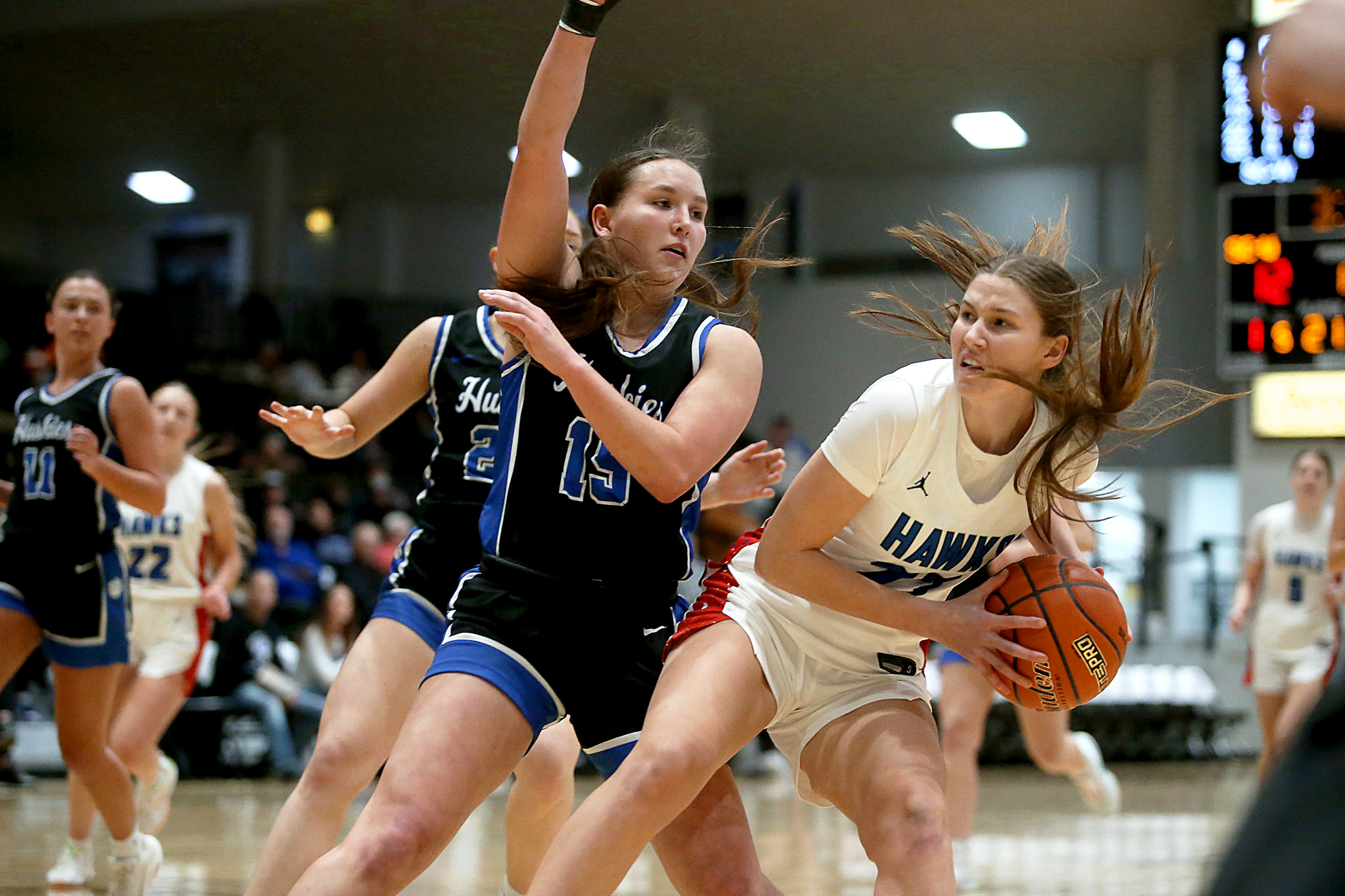 PHOTO GALLERY: Girls Hanson Classic - Sanborn Central/Woonsocket vs Elk Point Jefferson 