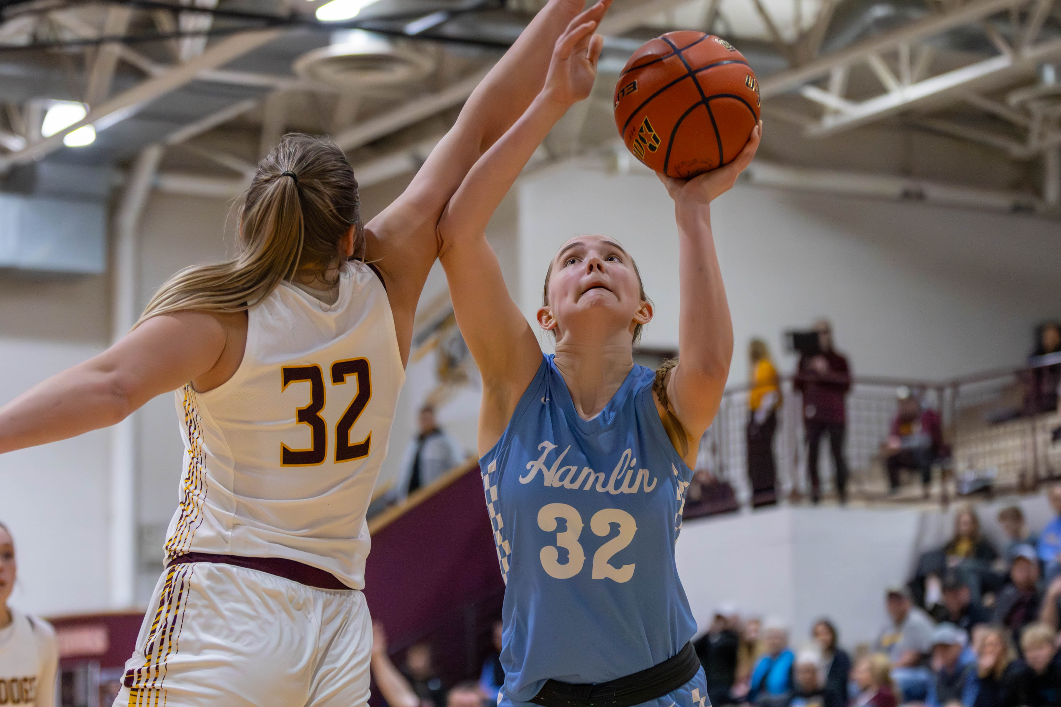 PHOTO GALLERY: Hamlin Chargers at De Smet Bulldogs girls basketball