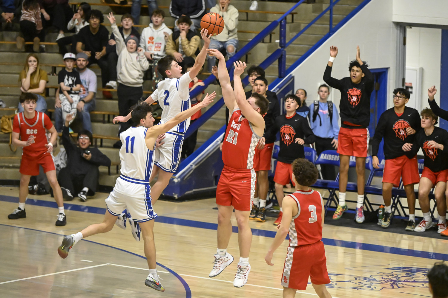 PHOTO GALLERY: Action from the RC Central Cobblers and Stevens Raiders boys game