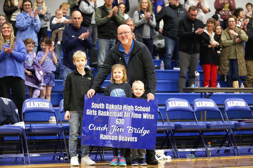 Hanson's Jim Bridge, the state's all-time winningest girls basketball coach, is retiring after the school year 