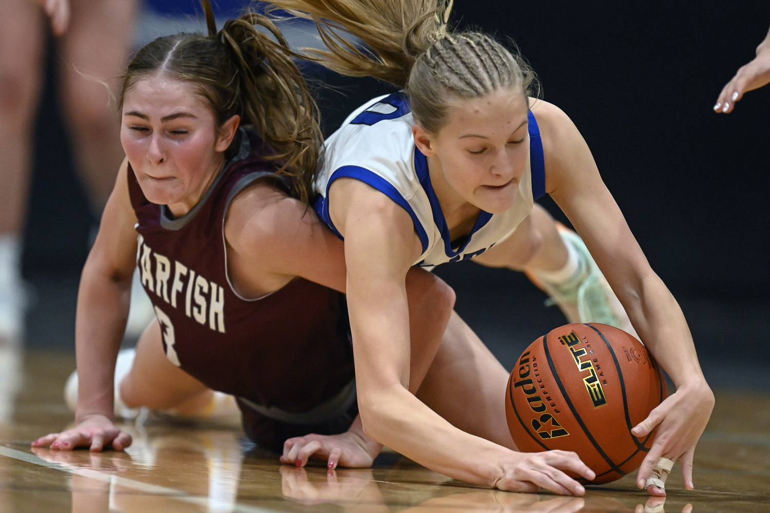 PHOTO GALLERY: Action between the Spearfish Spartans and St. Thomas More girls