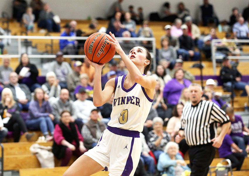 Jan. 29 Girls Basketball Roundup - Winner coasts past Corsica-Stickney in Monday action 