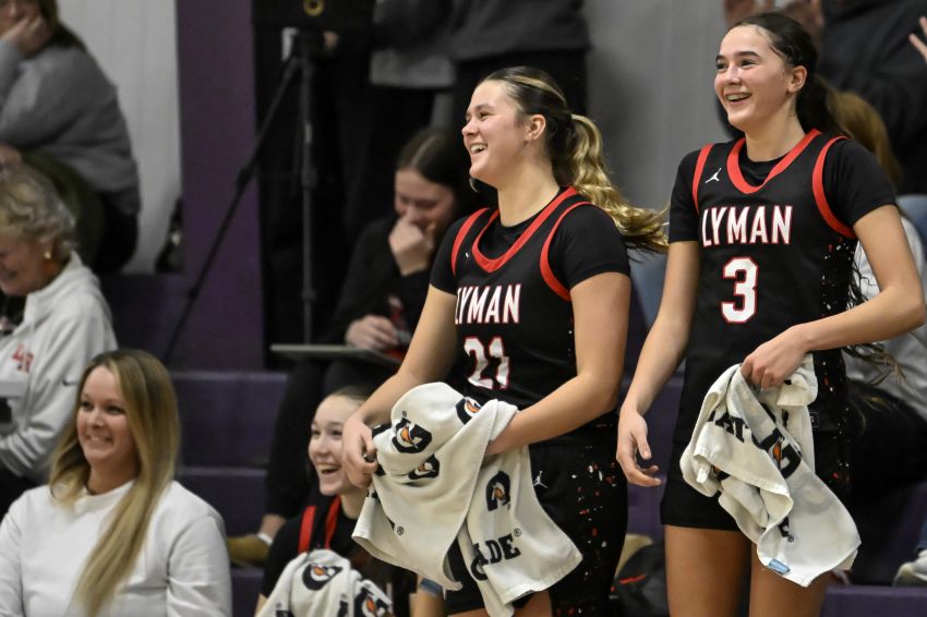 Their coach since kindergarten, Lyman’s Brooke Scott enjoying being a part of daughters’ Mak and Jordyn’s journey as Raiders hope for a state tournament run