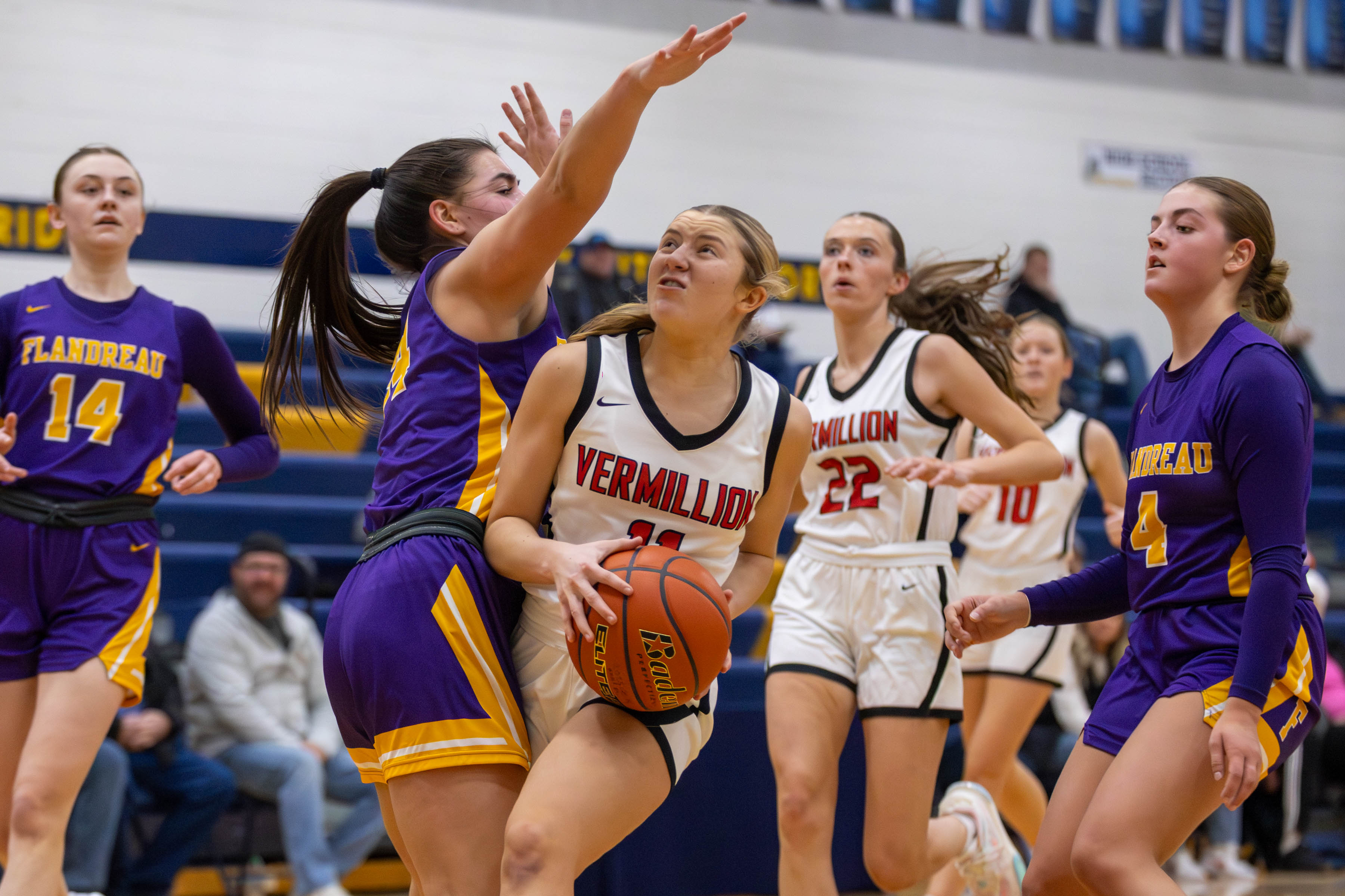 PHOTO GALLERY: Vermillion Tanagers vs Flandreau Fliers girls basketball at Round ball Classic