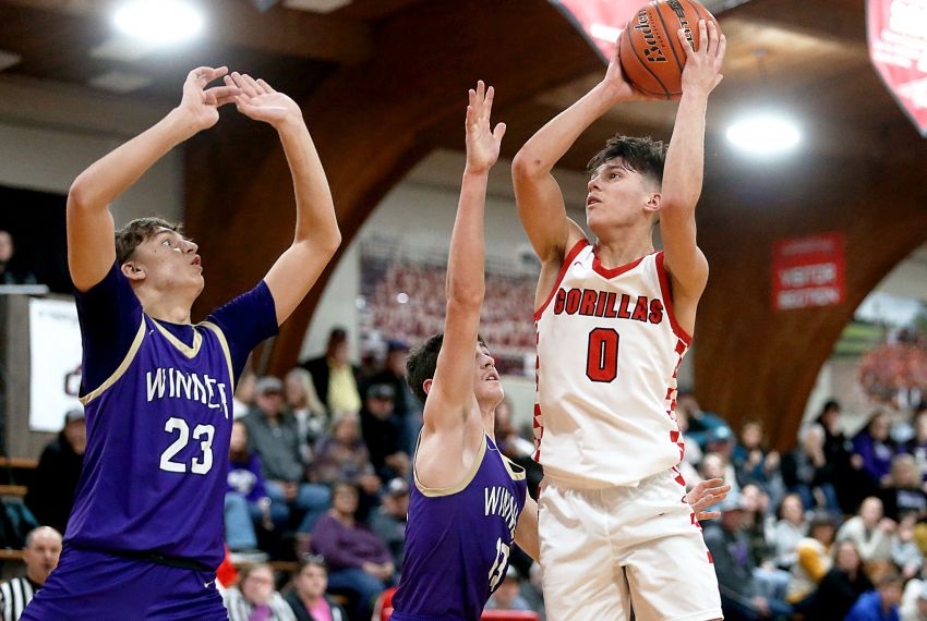 Feb. 3 Boys Basketball Roundup - Gregory pulls away from Winner for double-digit victory 