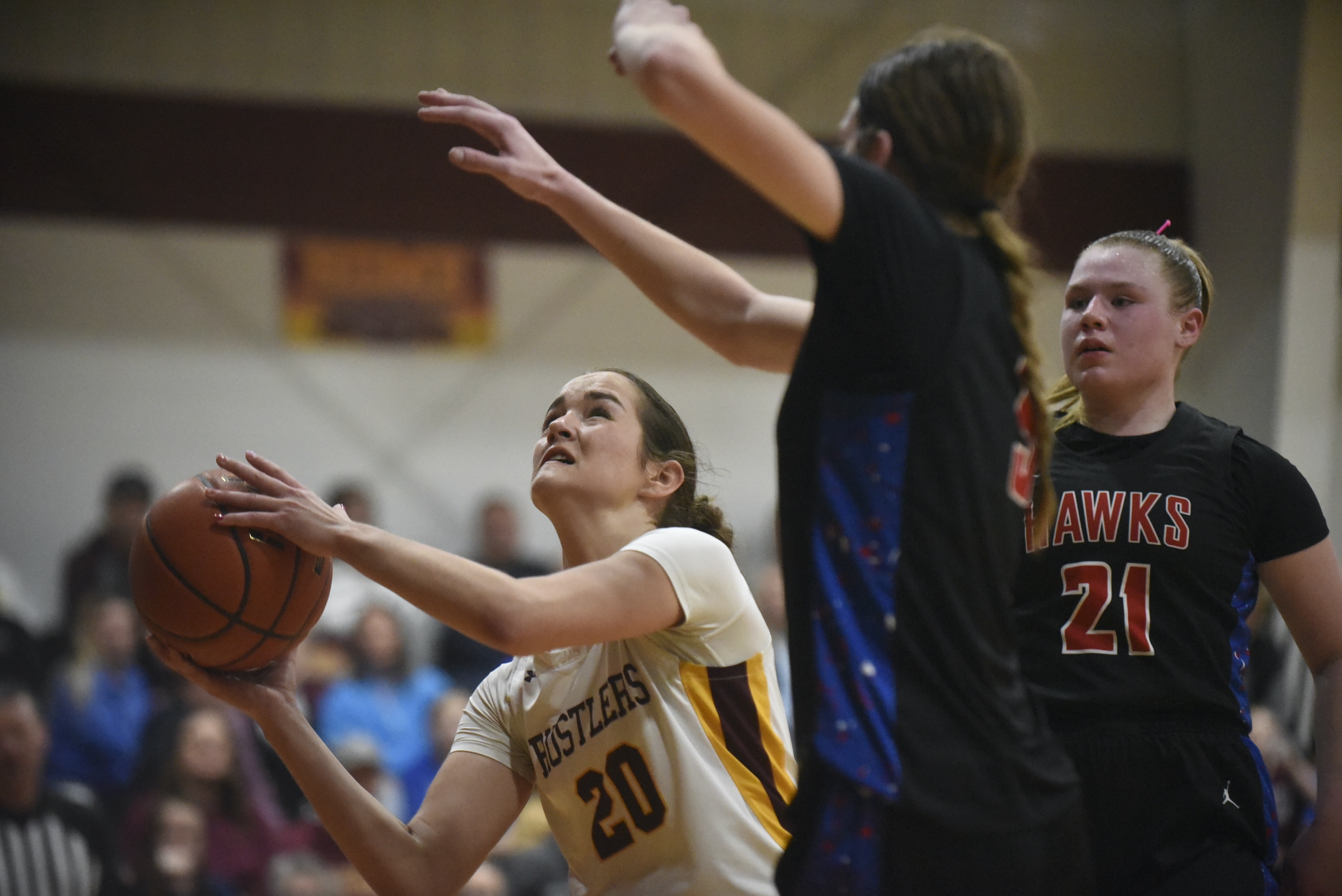 PHOTO GALLERY: HS Girls Basketball - Ethan vs. Sanborn Central/Woonsocket 
