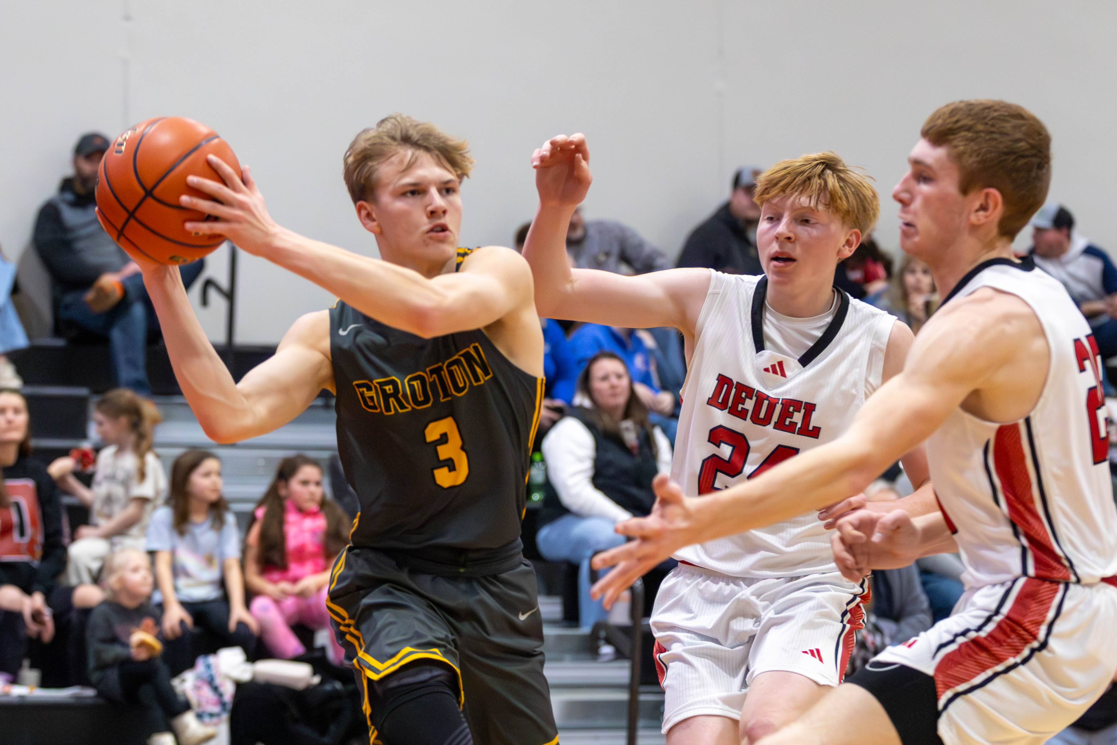PHOTO GALLERY: Groton Area Tigers vs Deuel Cardinals boys basketball