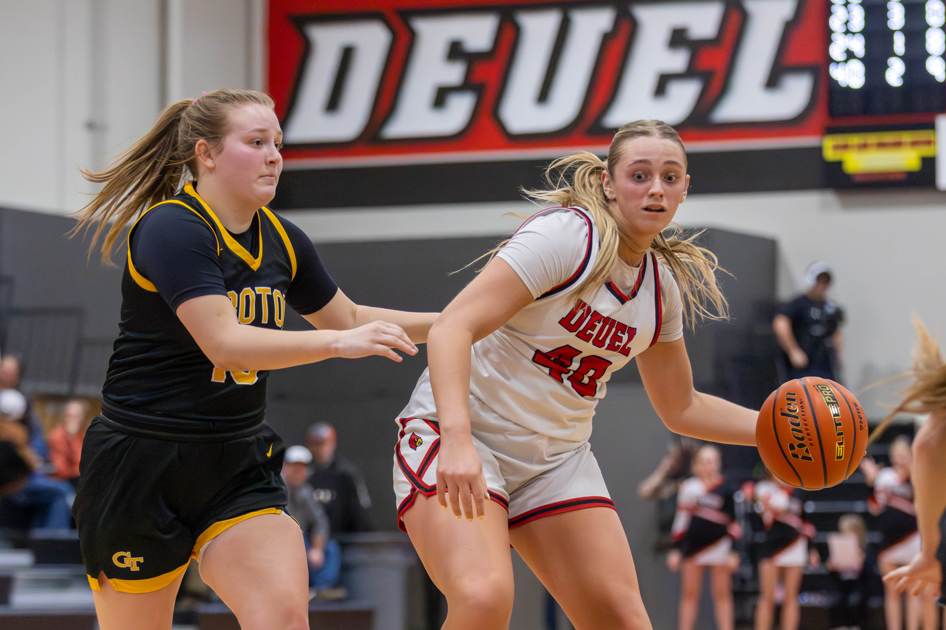 PHOTO GALLERY: Groton Area Tigers vs Deuel Cardinals girls basketball