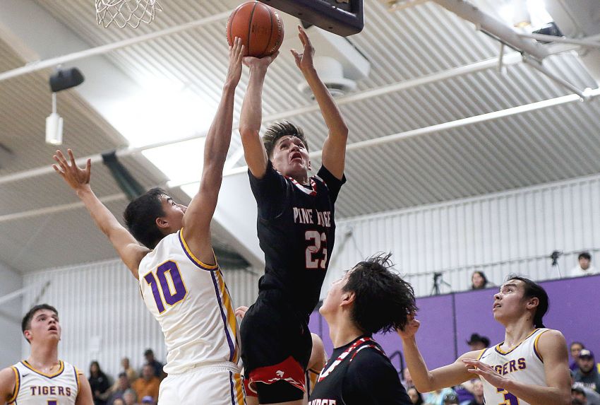 Feb. 6 Boys Basketball Roundup - Pine Ridge holds off White River in top-five contest  
