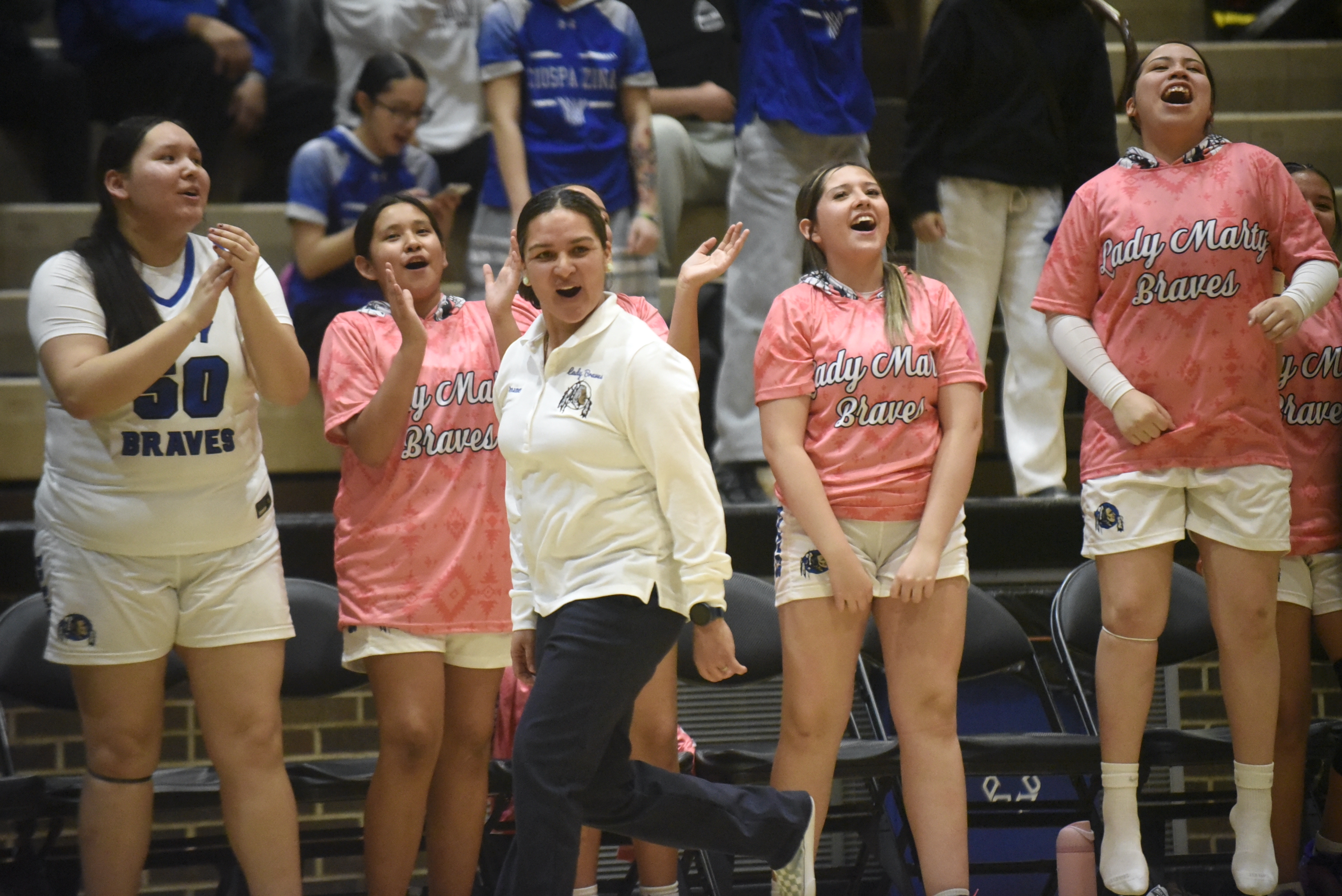 PHOTO GALLERY: HS Girls Basketball - Marty vs. Lower Brule at Dakota Oyate Challenge