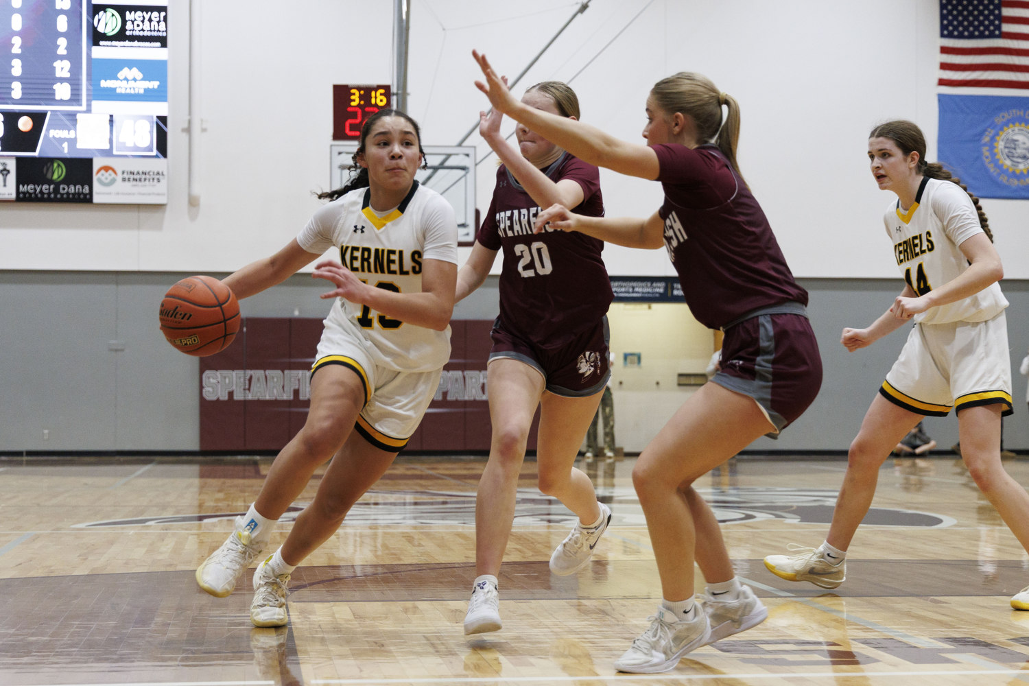 PHOTO GALLERY: Action from Mitchell girls at Spearfish