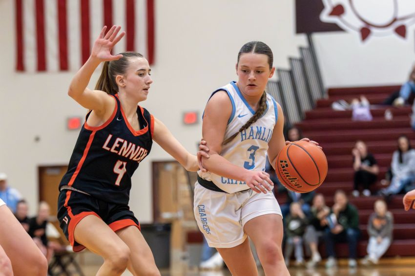 Hamlin’s Addison Neuendorf named Northeast Conference girls basketball MVP