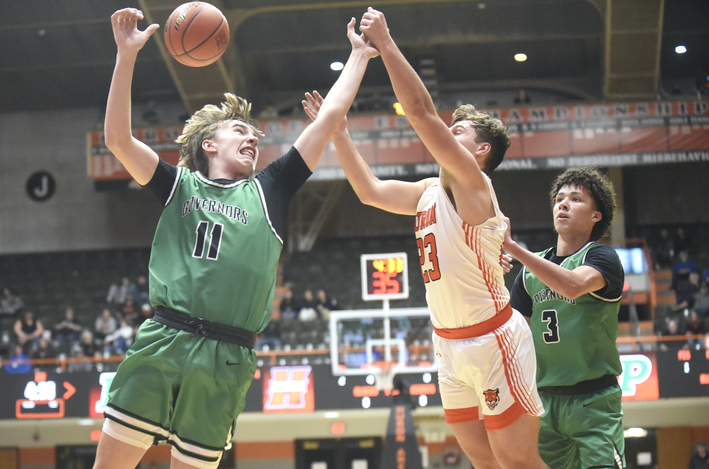 PHOTO GALLERY: HS Boys Basketball - Huron vs. Pierre 