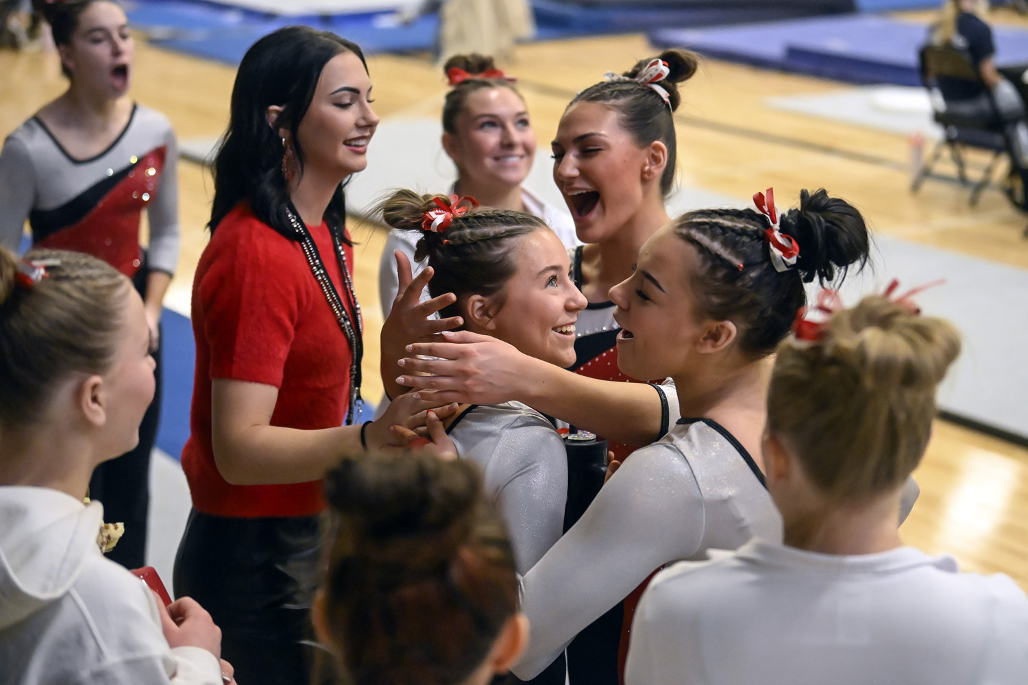 PHOTO GALLERY: Action from the Class A state gymnastics meet 