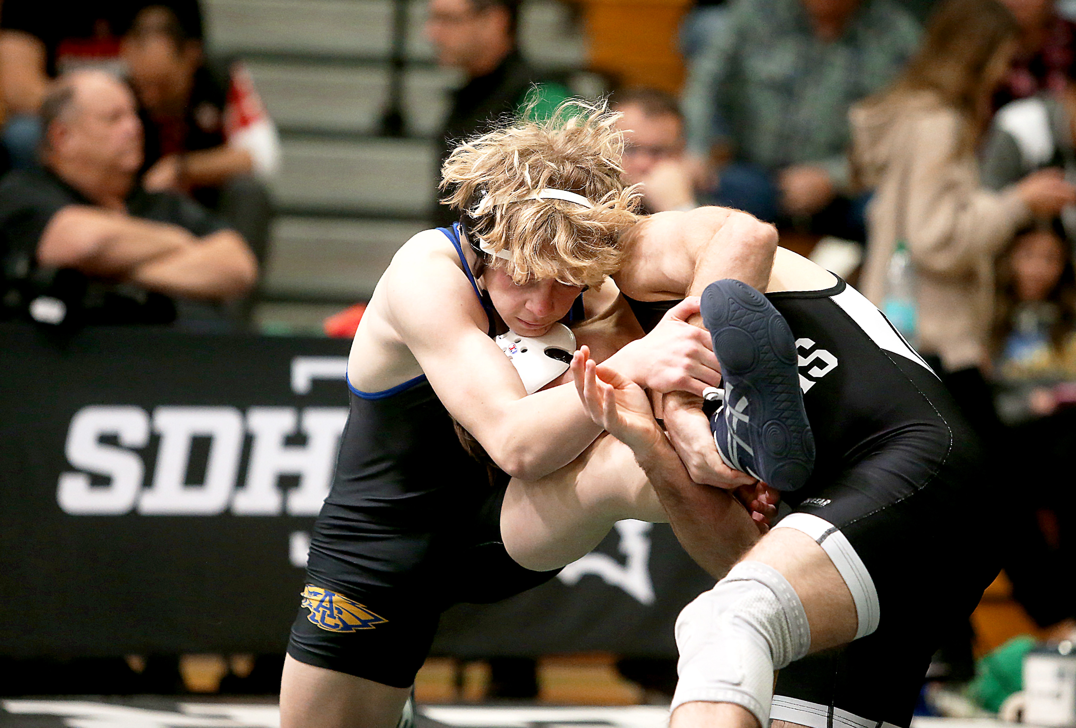 PHOTO GALLERY: State Class A Wrestling - championship dual - Sturgis vs Aberdeen Central 