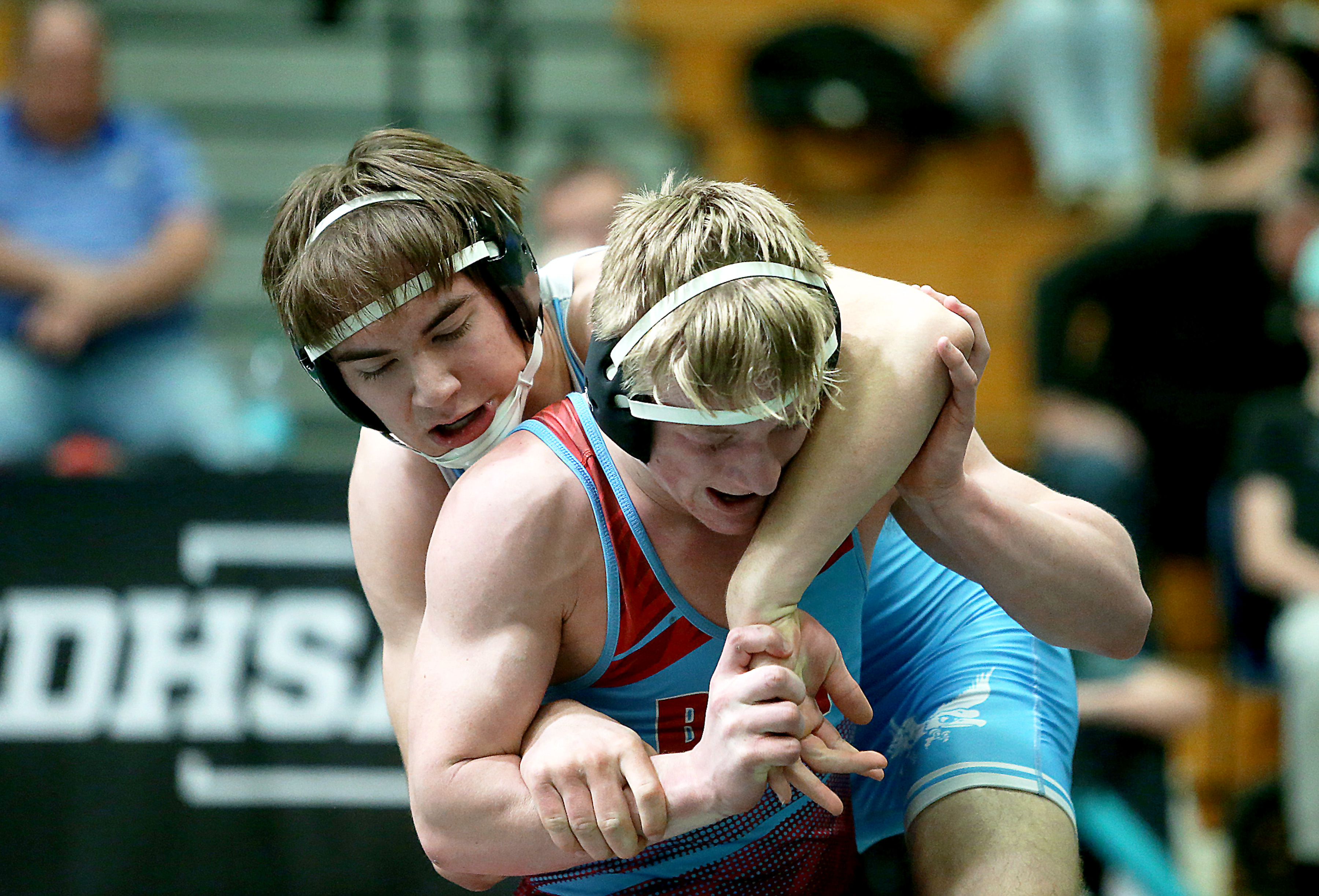 PHOTO GALLERY: State Class B Wrestling - championship dual - Canton vs Bon Homme/Avon 