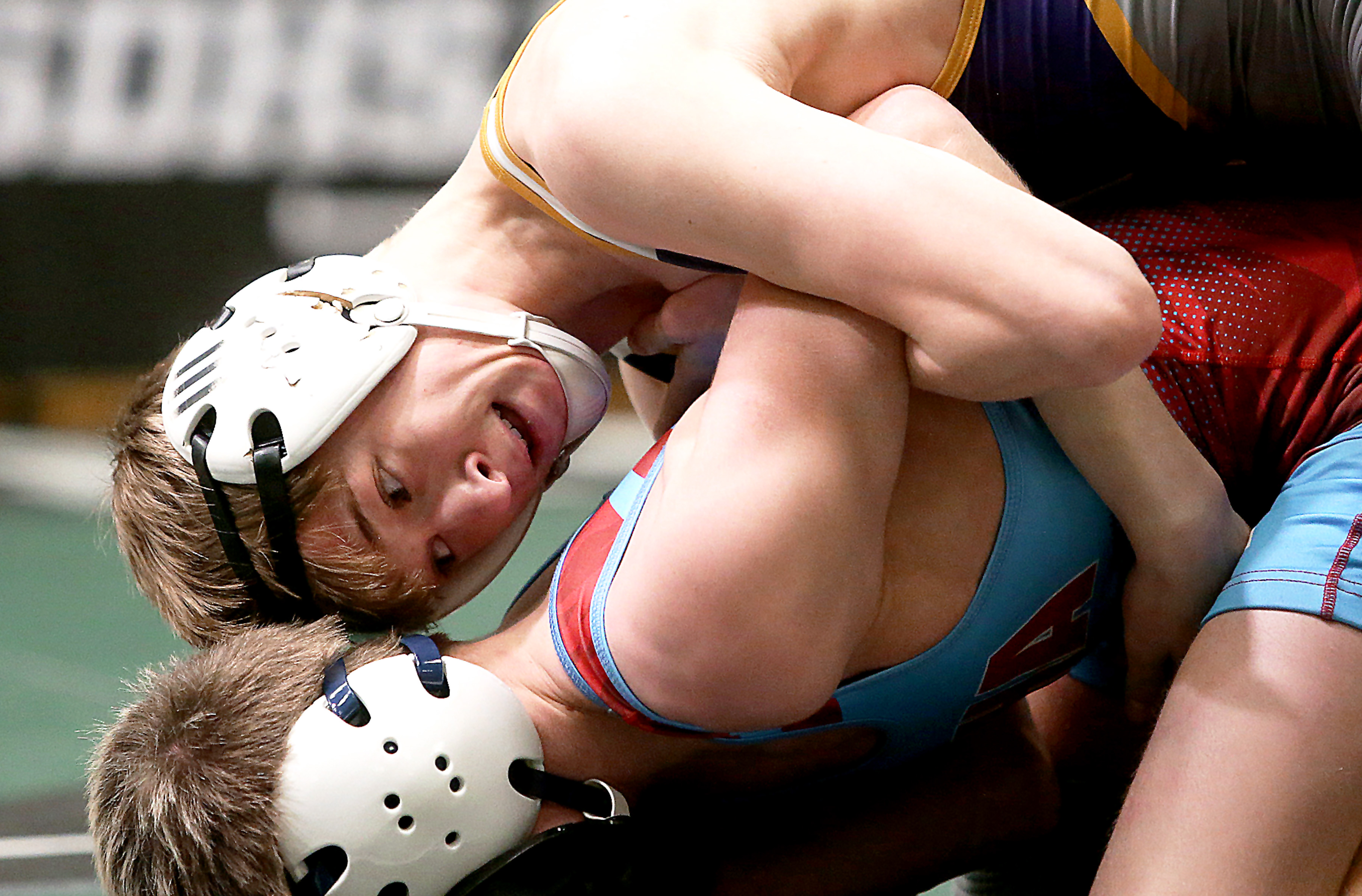 PHOTO GALLERY: State Class B Wrestling - Semifinal Duals 