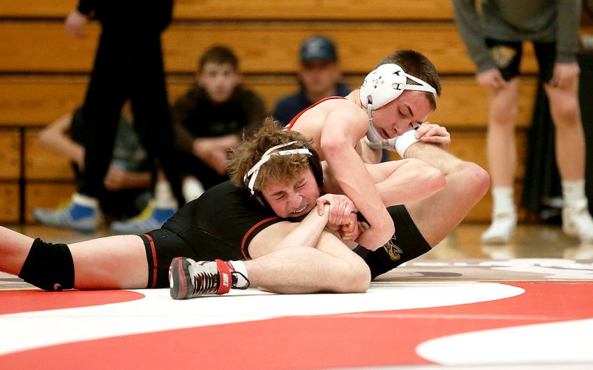 Sturgis dominates on way to repeating as Class A state dual wrestling champions