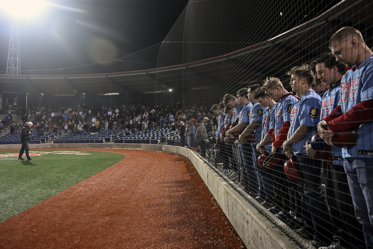 PHOTO GALLERY: Post 22's 'Light the Night' ceremony for Carter “Tater” Johnson 