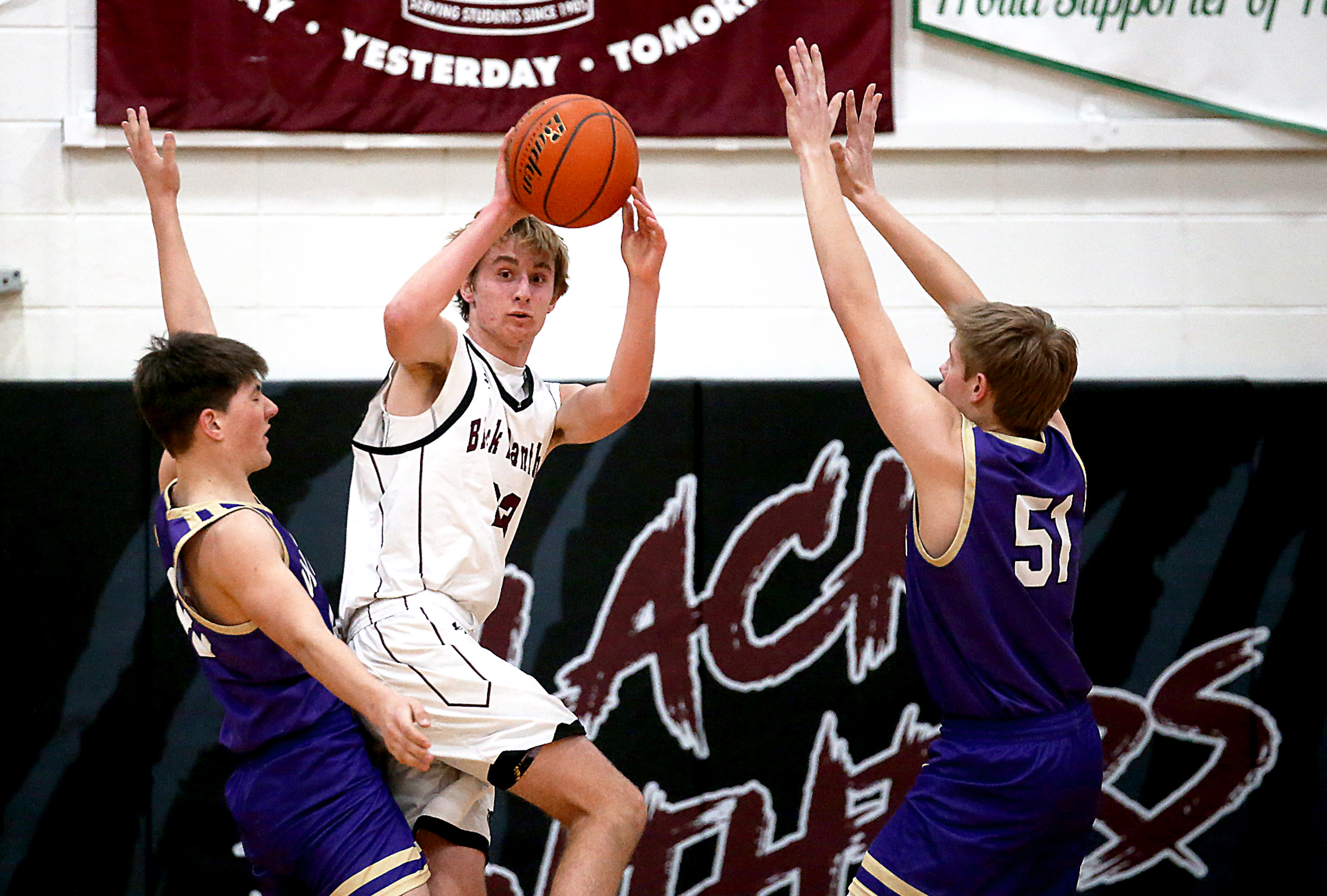 PHOTO GALLERY: HS Boys Basketball - Winner at Platte-Geddes 