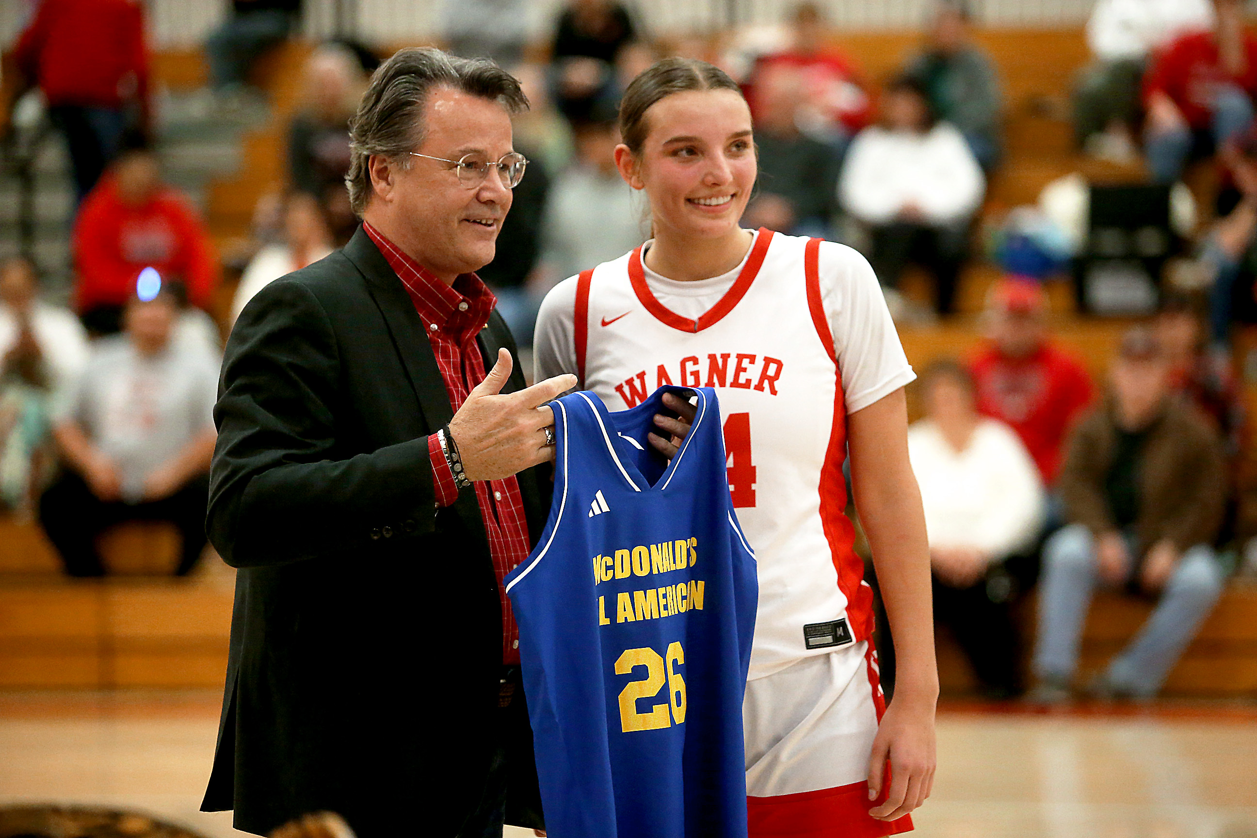 PHOTO GALLERY: HS Girls Basketball - Platte-Geddes at Wagner 