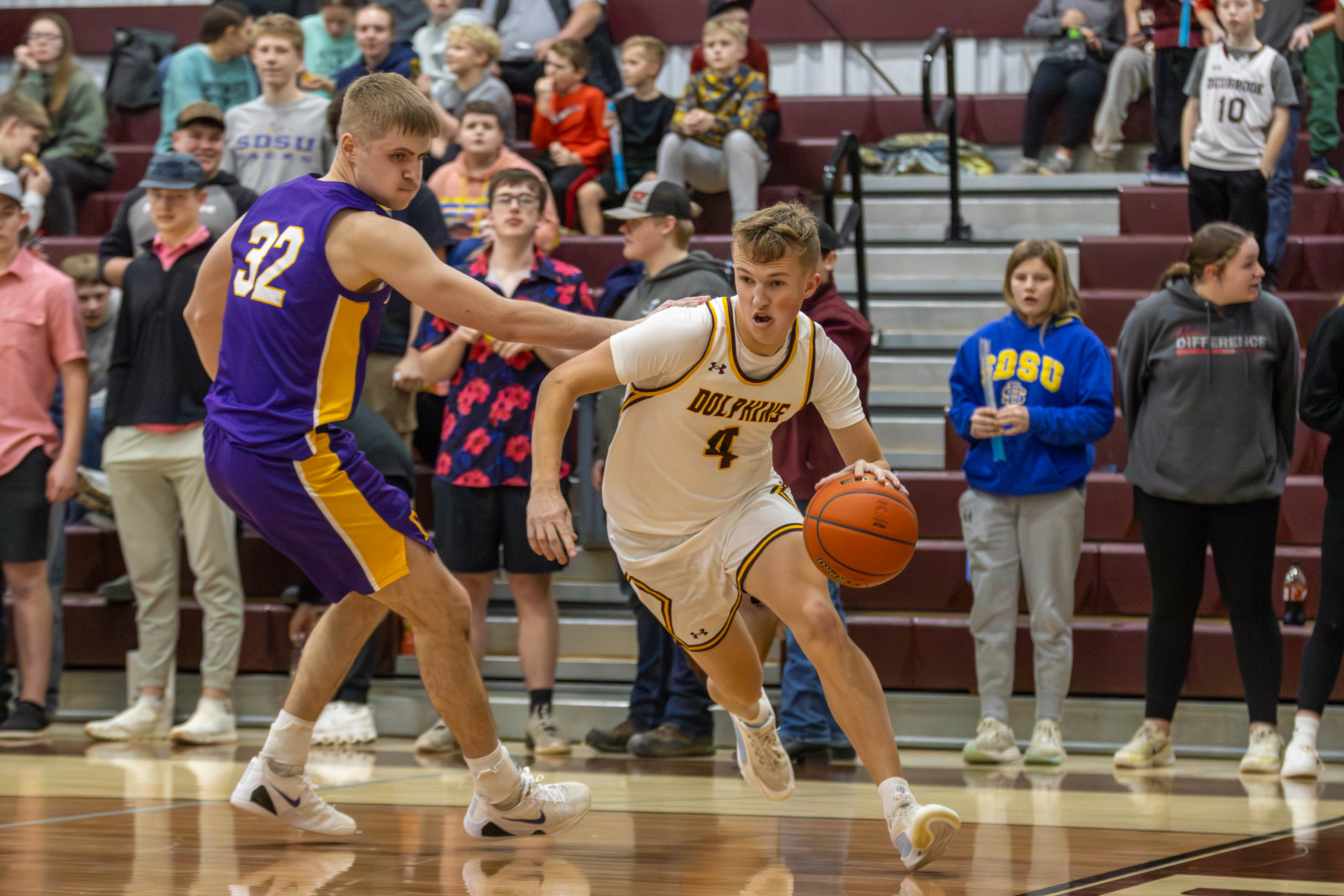 PHOTO GALLERY: Flandreau Fliers vs Deubrook Area Dolphins boys basketball