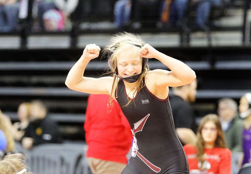 Friday's Girls State Wrestling Semifinals and 3rd/4th Round Wrestleback Results