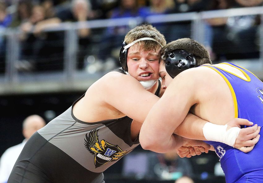 Quinten Christensen closes wrestling career with second straight heavyweight title