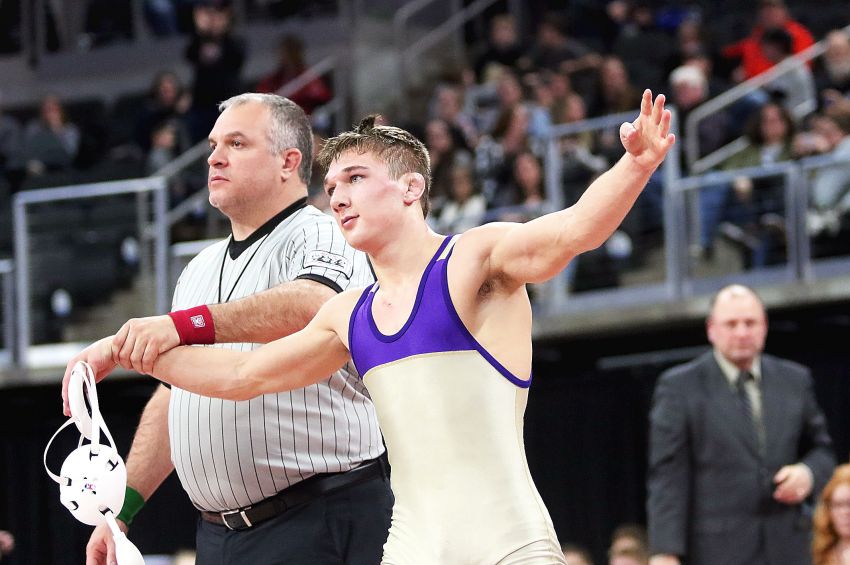 Kaden Keiser stamps wrestling career with fourth state championship