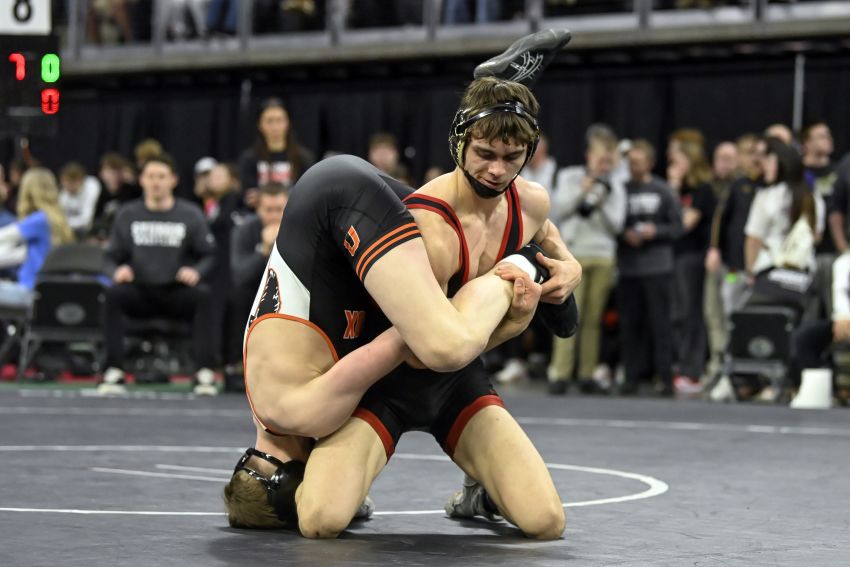 Sturgis sits atop Class A standings after Day 1 of state wrestling tournament