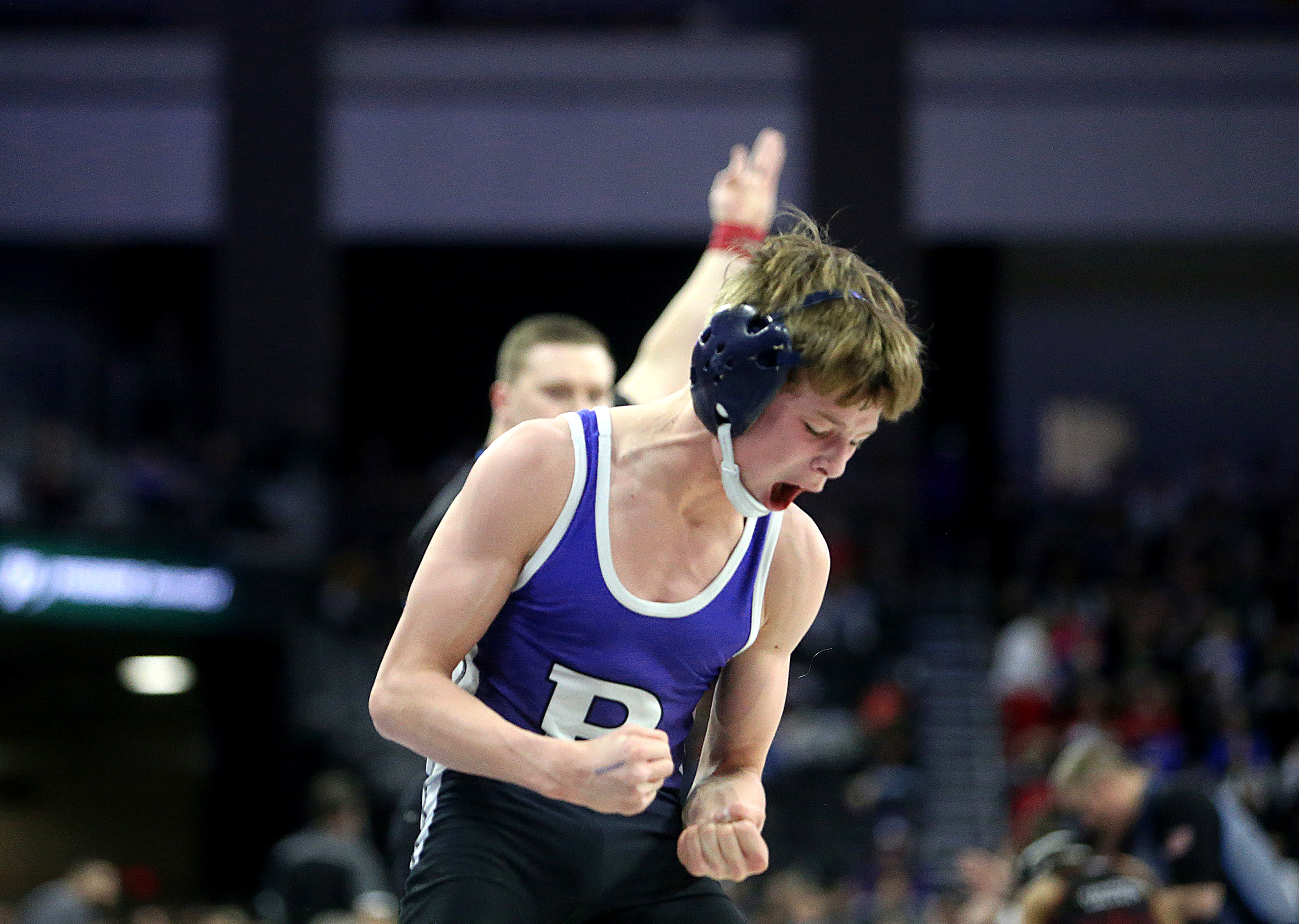 PHOTO GALLERY: State Wrestling - Boys Quarterfinals 