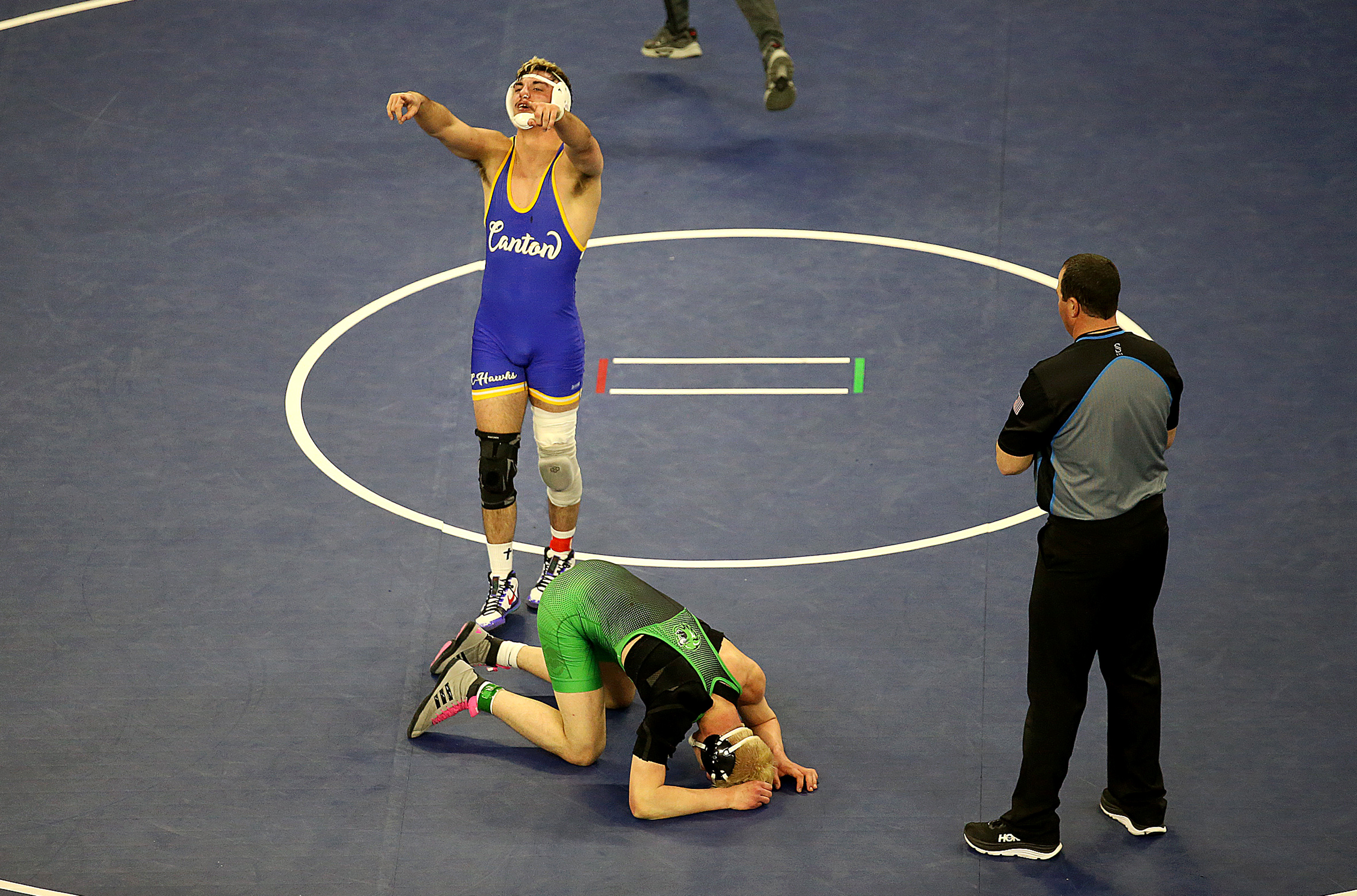 PHOTO GALLERY: State Wrestling - Boys and Girls Semifinals 